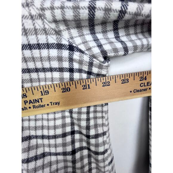 Original Use Mens Large White/Gray Button Front Long Sleeve Skater Y2K Hoodie - Picture 4 of 7